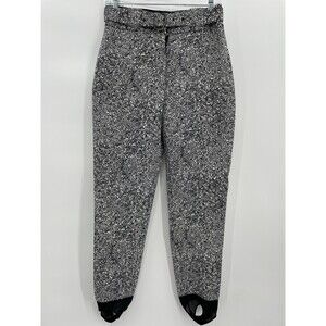HEAD Vintage VTG 1990s Geometric Snow Ski Stirrup Pants Size 8